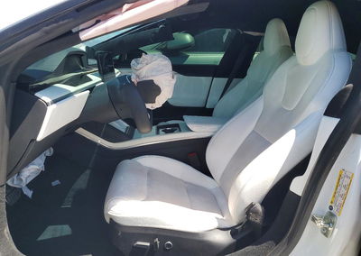 2022 Tesla Model S, uszkodzenie: Przód, Copart lot 54637566, zdjęcie 7 z 14