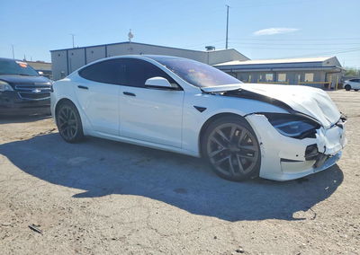 2022 Tesla Model S, uszkodzenie: Przód, Copart lot 54637566, zdjęcie 4 z 14