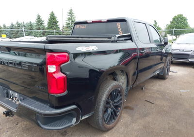 2022 Chevrolet Silverado 1500 Ltd 4wd  Short Bed Rst, daño Interior Burn, Iaai lote 45531665, foto 4 de 16