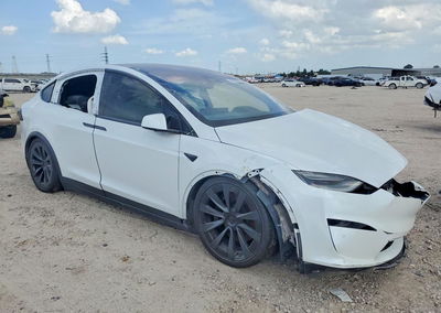 2022 Tesla Model X, uszkodzenie: Przód, Copart lot 59296606, zdjęcie 4 z 14