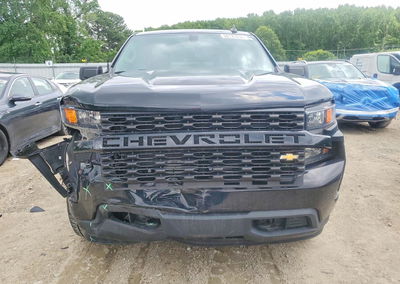 2021 Chevrolet Silverado C1500 Custom, Front End damage, Copart lot 58131556, photo 5 of 12
