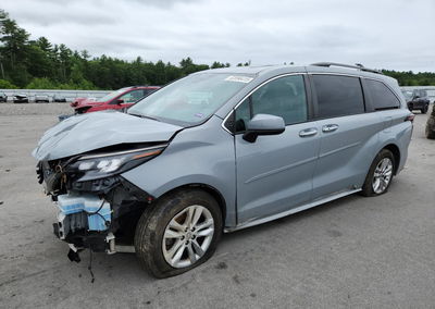2022 Toyota Sienna Xle, uszkodzenie: Przód, Copart lot 62096415