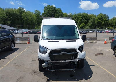 2021 Ford Transit-250, daño Frontal, Iaai lote 45417386, foto 12 de 16