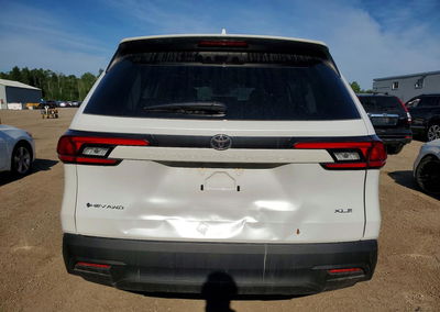 2025 Toyota Grand Highlander Hybrid Le, daño Lateral, Copart lote 54847346, foto 6 de 13