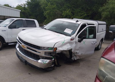 2021 Chevrolet Silverado 1500 4wd  Standard Bed Lt, uszkodzenie: Lewy przód, Iaai lot 45353209, zdjęcie 2 z 15