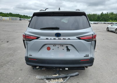 2022 Toyota Sienna Xle, пошкодження: Передня частина, Copart лот 62096415, фото 6 з 14