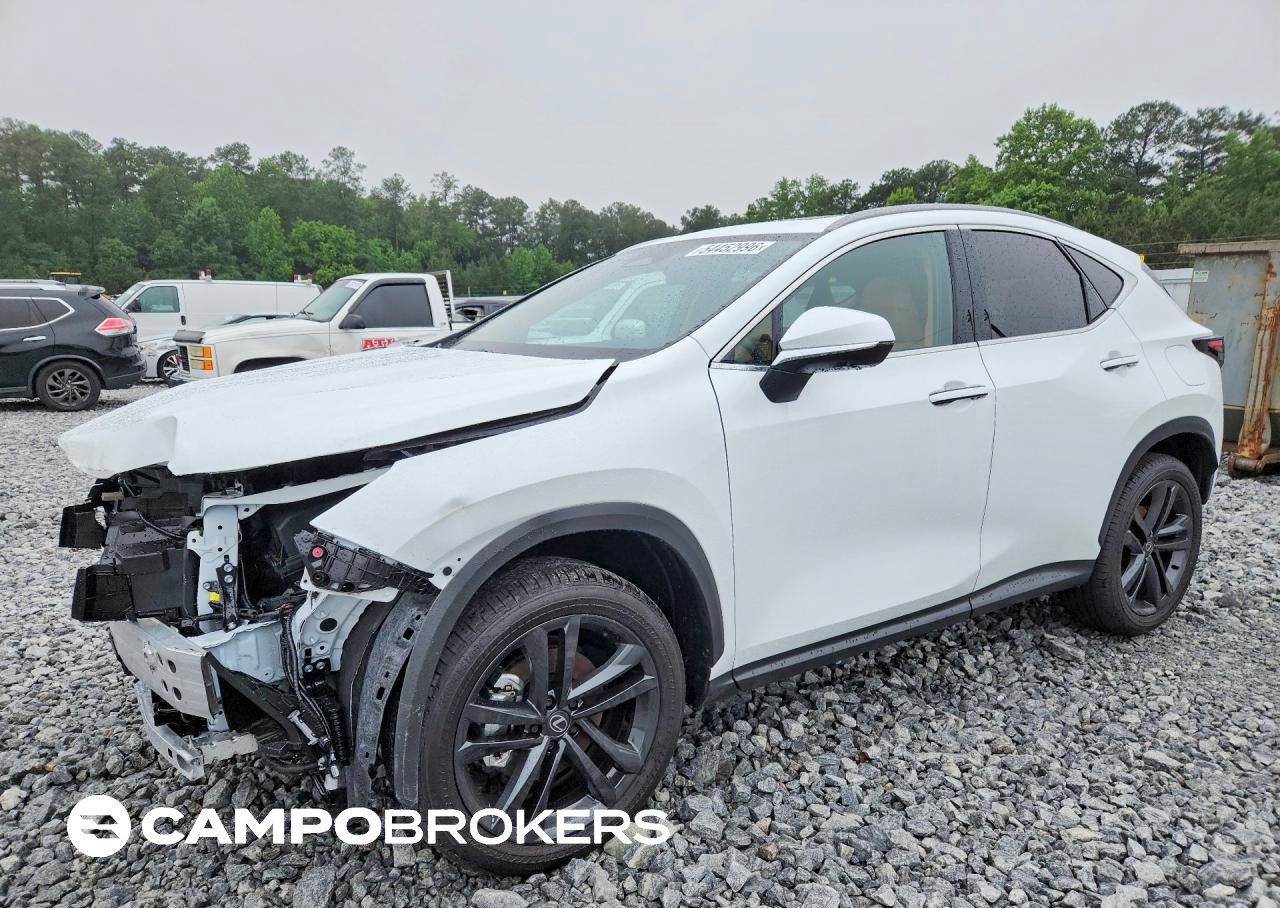 2026 Lexus Nx 450h+ Luxury, daño Frontal, Copart lote 54452996