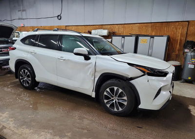 2021 Toyota Highlander Xle, пошкодження: Передня частина, Copart лот 58207356, фото 4 з 15