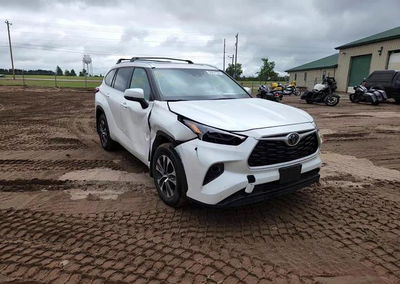 2021 Toyota Highlander Xle, пошкодження: Передня частина, Copart лот 58207356, фото 14 з 15