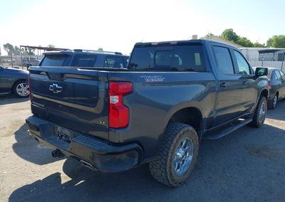 2021 Chevrolet Silverado 1500 4wd  Short Bed Lt Trail Boss, daño Frontal, Iaai lote 45189091, foto 4 de 18
