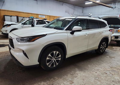 2021 Toyota Highlander Xle, пошкодження: Передня частина, Copart лот 58207356