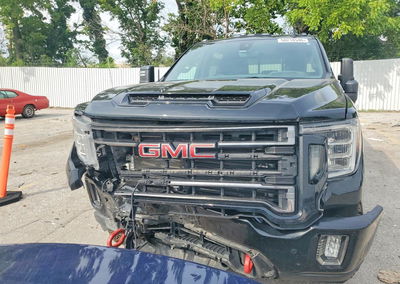 2020 Gmc Sierra K2500 At4, daño Frontal, Copart lote 58218546, foto 5 de 14