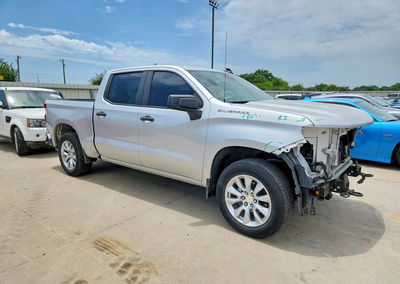 2022 Chevrolet Silverado C1500 Custom, пошкодження: Передня частина, Copart лот 58614076, фото 4 з 12