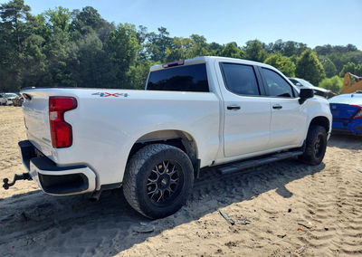 2022 Chevrolet Silverado K1500 Custom, Front End damage, Copart lot 59628596, photo 3 of 14