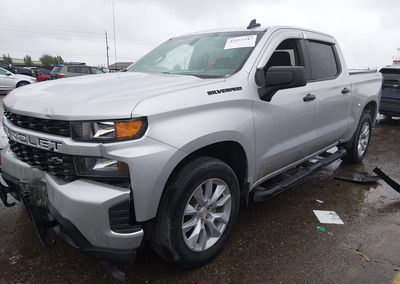 2021 Chevrolet Silverado 1500, daño Frontal, Iaai lote 45157347, foto 2 de 18