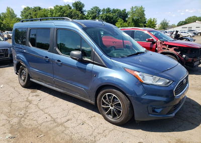2019 Ford Transit Connect Xlt, daño Trasero, Copart lote 61918296, foto 4 de 13