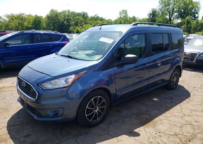 2019 Ford Transit Connect Xlt, daño Trasero, Copart lote 61918296, foto 1 de 13