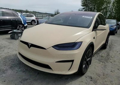 2023 Tesla Model X, uszkodzenie: Bok, Copart lot 50727276, zdjęcie 14 z 15