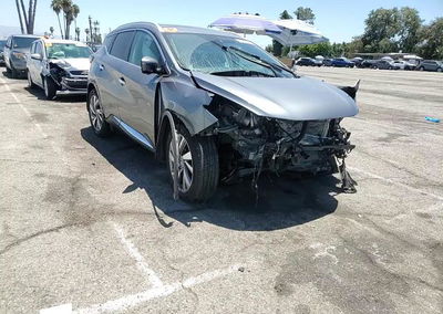 2020 Nissan Murano Sl, Front End damage, Copart lot 60493566, photo 14 of 14