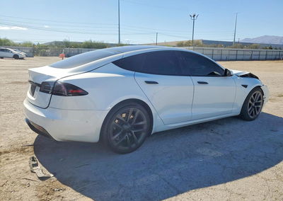 2022 Tesla Model S, uszkodzenie: Przód, Copart lot 54637566, zdjęcie 3 z 14
