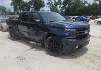 2021 Chevrolet Silverado K1500 Rst, Side damage, Copart lot 55468866, photo 13 of 14