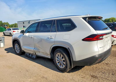 2025 Toyota Grand Highlander Hybrid Le, daño Lateral, Copart lote 54847346, foto 2 de 13