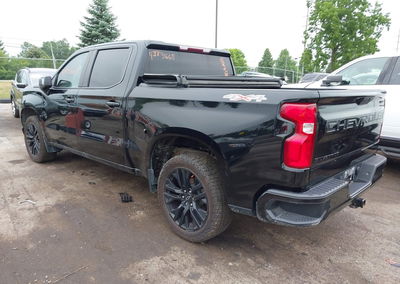 2022 Chevrolet Silverado 1500 Ltd 4wd  Short Bed Rst, daño Interior Burn, Iaai lote 45531665, foto 3 de 16