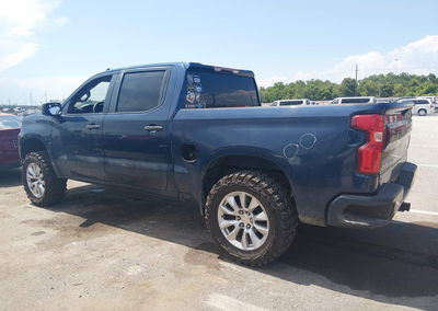 2021 Chevrolet Silverado 1500 2wd  Short Bed Custom, daño Trasero derecho, Iaai lote 45522334, foto 14 de 16