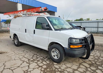 2023 Chevrolet Express 2500 Cargo Delivery Van, пошкодження: Дах, Copart лот 60404116, фото 4 з 13