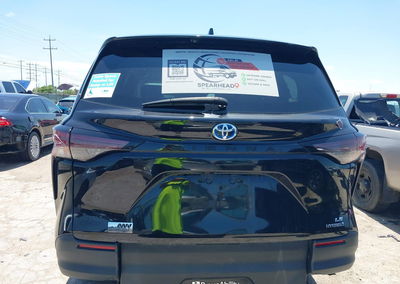 2024 Toyota Sienna Le, uszkodzenie: Przód, Iaai lot 45154270, zdjęcie 17 z 17