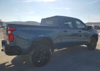 2024 Chevrolet Silverado K1500 Trail Boss Custom, Side damage, Copart lot 75184485, photo 3 of 12