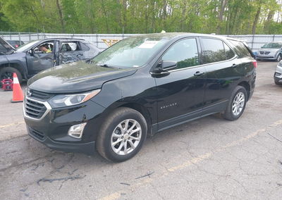 2020 Chevrolet Equinox Fwd Lt 1.5l Turbo, uszkodzenie: Prawy tył, Iaai lot 45136278, zdjęcie 2 z 16