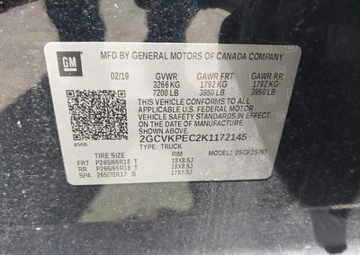 2019 Chevrolet Silverado 1500 Ld Lt, Left Rear damage, Iaai lot 45399148, photo 9 of 16