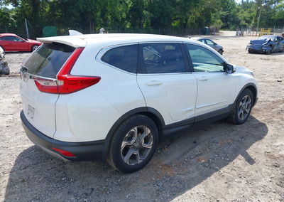 2019 Honda Cr-v Ex-l, пошкодження: Лівий бік, Iaai лот 45308544, фото 4 з 16