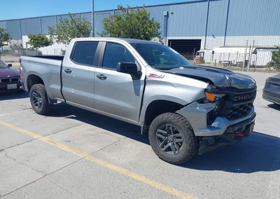2025 Chevrolet Silverado 1500 4wd  Standard Bed Custom Trail Boss, uszkodzenie: Prawy przód, Iaai lot 45322761