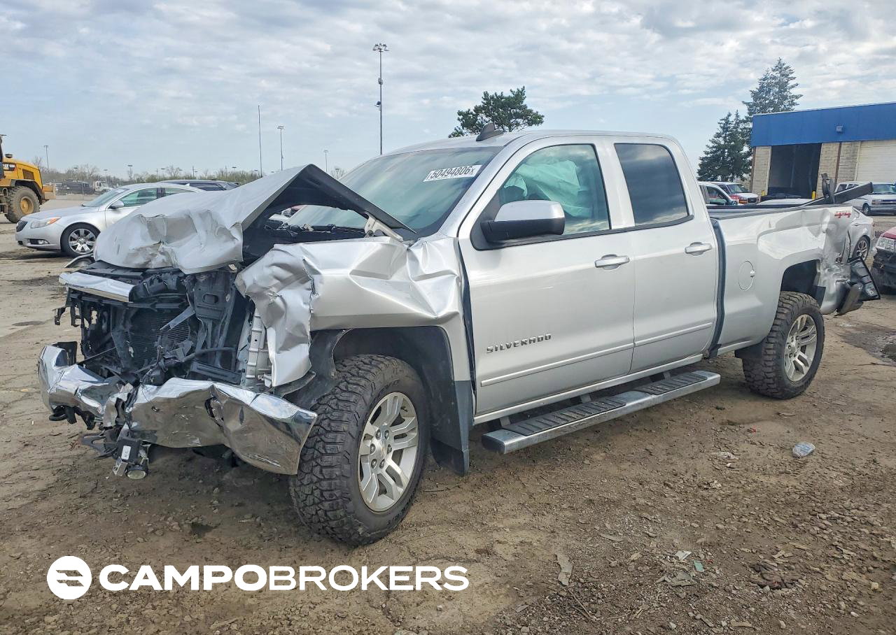 2019 Chevrolet Silverado Ld K1500 Lt, Front End damage, Copart lot 50494806