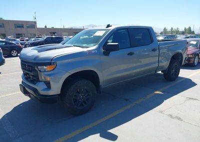 2025 Chevrolet Silverado 1500 4wd  Standard Bed Custom Trail Boss, uszkodzenie: Prawy przód, Iaai lot 45322761, zdjęcie 2 z