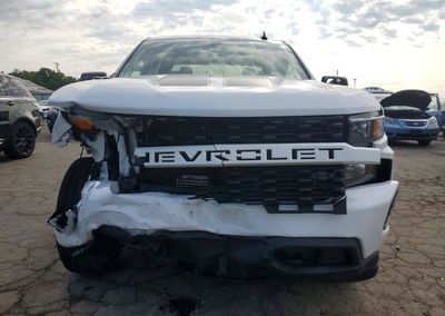 2021 Chevrolet Silverado K1500 Custom, пошкодження: Передня частина, Copart лот 61730966, фото 5 з 12