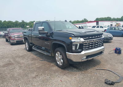 2021 Chevrolet Silverado 2500hd 4wd  Standard Bed Ltz, daño Lateral izquierdo, Iaai lote 45593673