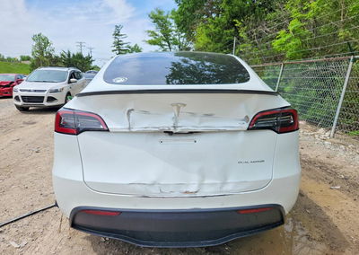 2021 Tesla Model Y, uszkodzenie: Przód, Copart lot 54850646, zdjęcie 6 z 13