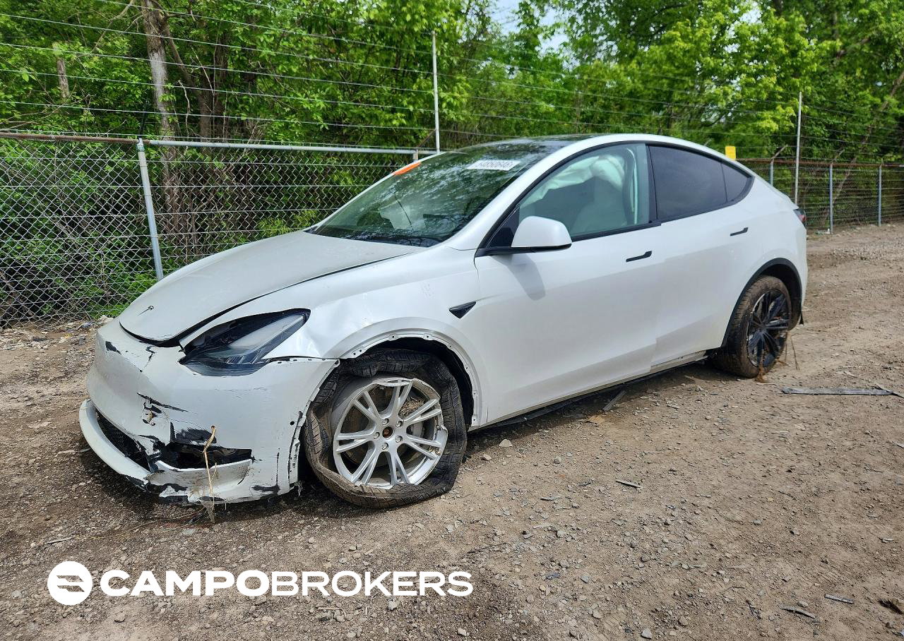 2021 Tesla Model Y, uszkodzenie: Przód, Copart lot 54850646