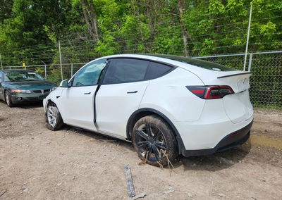 2021 Tesla Model Y, uszkodzenie: Przód, Copart lot 54850646, zdjęcie 2 z 13