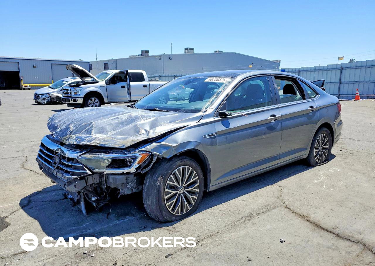 2019 Volkswagen Jetta Sel, пошкодження: Передня частина, Copart лот 60720326