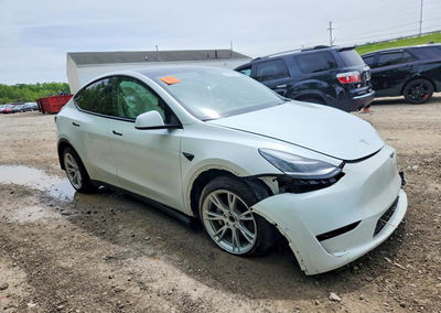 2021 Tesla Model Y, uszkodzenie: Przód, Copart lot 54850646, zdjęcie 4 z 13
