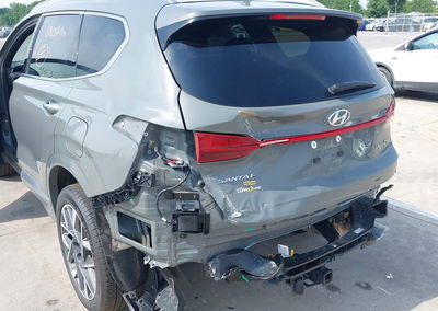 2023 Hyundai Santa Fe Calligraphy, uszkodzenie: Tył, Iaai lot 45320630, zdjęcie 6 z 17