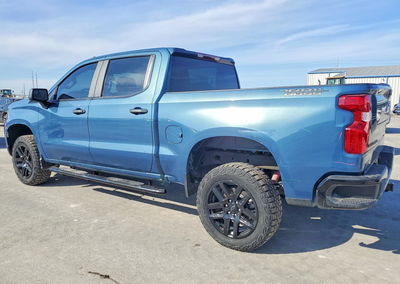 2024 Chevrolet Silverado K1500 Trail Boss Custom, Side damage, Copart lot 75184485, photo 2 of 12