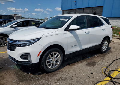 2022 Chevrolet Equinox Lt, daño Trasero, Copart lote 61752696
