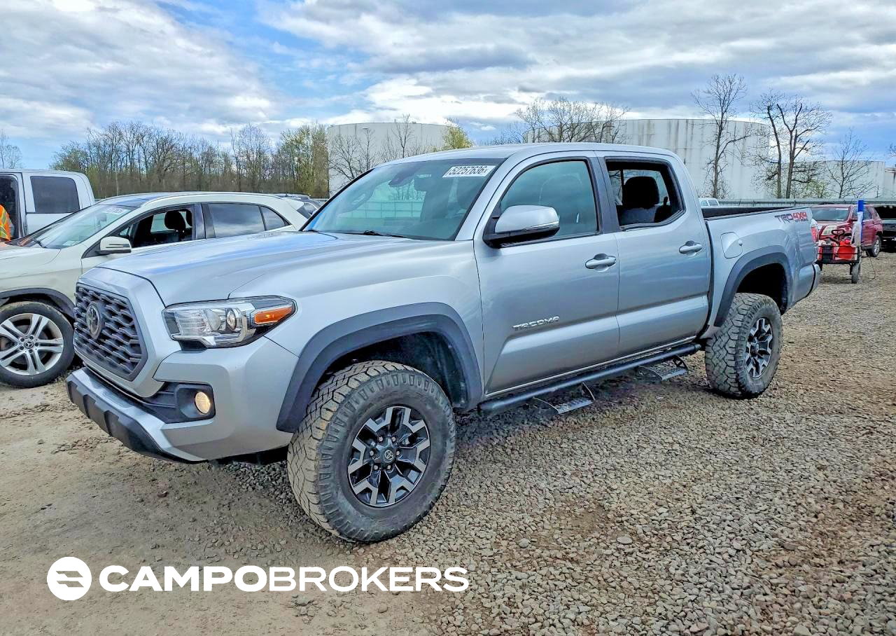 2022 Toyota Tacoma Double Cab, uszkodzenie: Bok, Copart lot 62431066