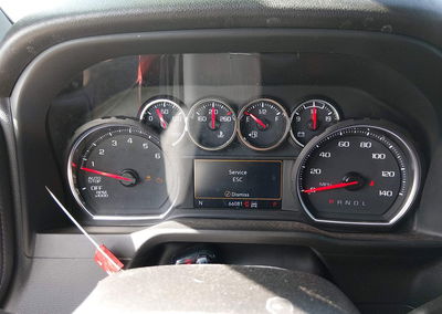 2021 Chevrolet Silverado 1500 4wd  Short Bed Lt, uszkodzenie: Przód, Iaai lot 45195975, zdjęcie 7 z 17