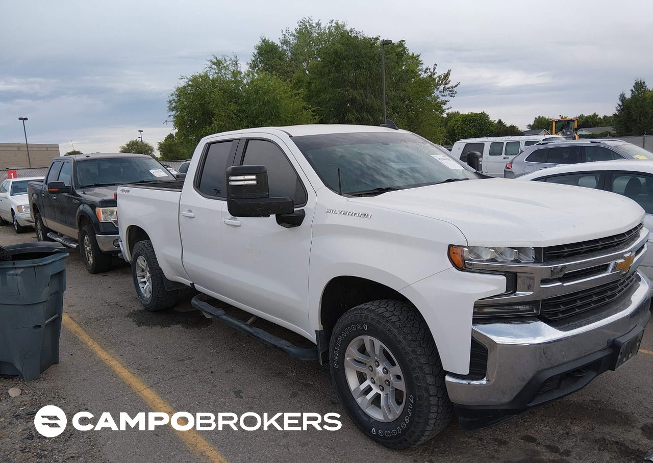 2020 Chevrolet Silverado 1500 4wd  Standard Bed Lt, daño Generalizado, Iaai lote 45583155